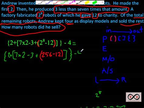 Image result for Practice Word Problems Order of Operations