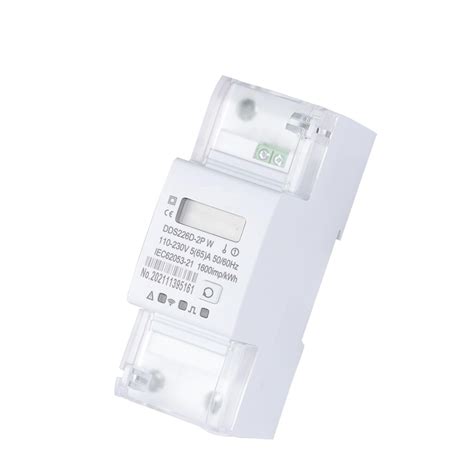 Buy MAYNUO DDS226D-2P 220V 50/60Hz Tuya Single Phase 65A Din Rail WI-FI ...
