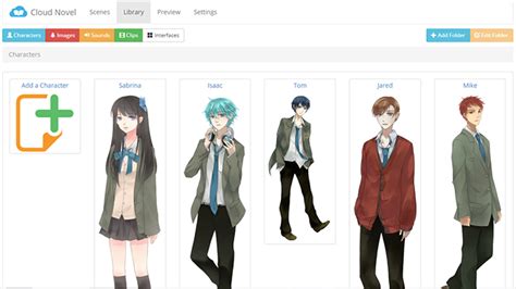 Create a Visual Novel 的图像结果