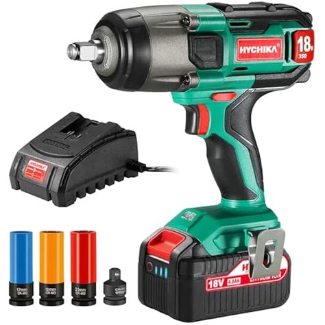 HYCHIKABETTERTOOLSFORBETTERLIFE HYCHIKA 18 V Max Cordless Impact Wrench ...