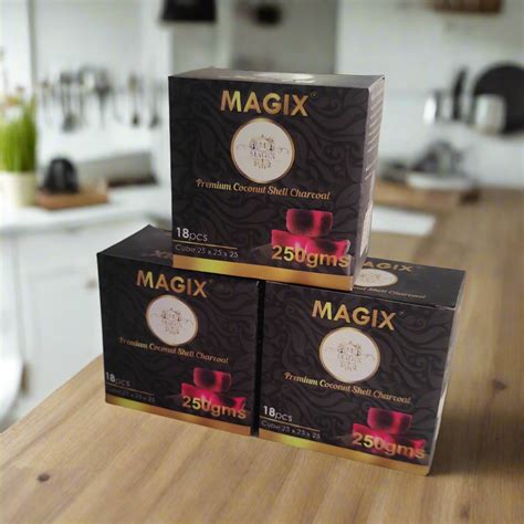 Magix Coconut Coal 250gm (18 Pcs)