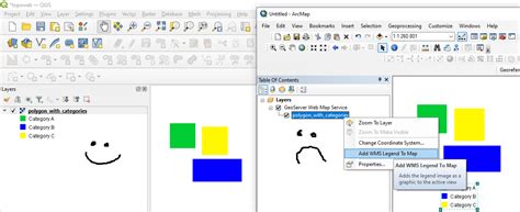 Add a Legend On a Map ArcMap 的图像结果