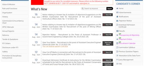 OPSC Assistant Horticulture Officer Exam Provisional Answer Key ...