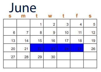 Pershing Park Elementary - School District Instructional Calendar ...