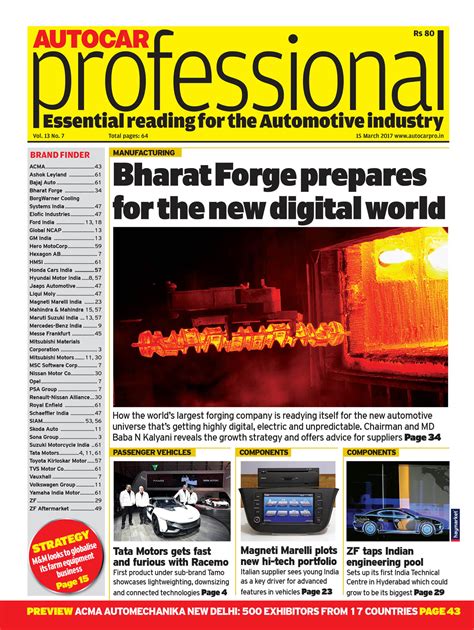 Latest Magazine Issue : July 15, 2025 | Autocar Professional