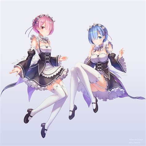 Rem & Ram [Re: Zero] : r/ZettaiRyouiki
