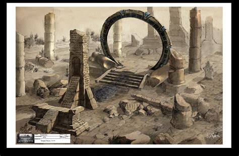 Alien Ruins Concept Art 的图像结果