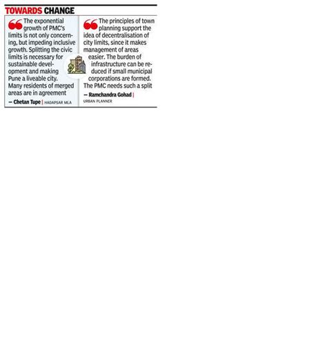 Pune Municipal Corporation: Proposal for East Pune Civic Body Still ...