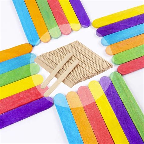 Buy Mr. Pen- Popsicle Stick, Craft Sticks, 4.5 Inch, 200 Pack, Wax ...