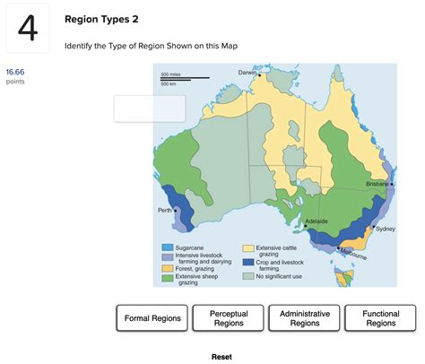 Solved Identify the Type of Region Shown on this Map | Chegg.com
