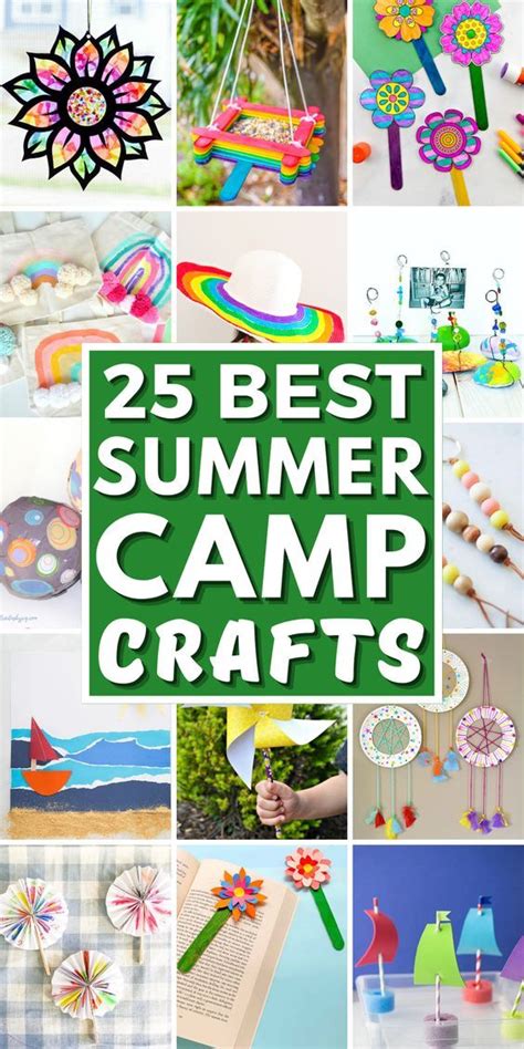 Summer Camp Crafts 的图像结果
