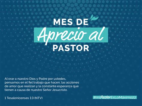 Mes de Aprecio al Pastor 2022 - Resource Center