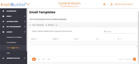 Email Templates | IntelliBuddies® Documentation Portal