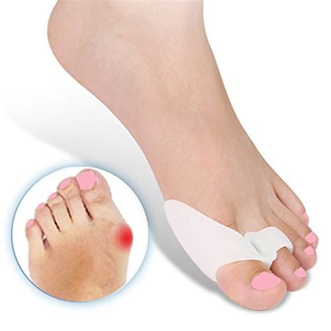Importikaah Two Finger Toe Separator Hallux Valgus Separators Bunion ...