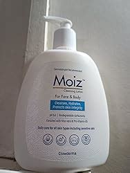 Buy Moiz Cleansing Lotion | Face & Body Cleanser | For Sensitive Skin ...