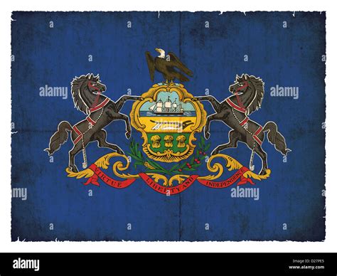 Pennsylvania state flag hi-res stock photography and images - Alamy
