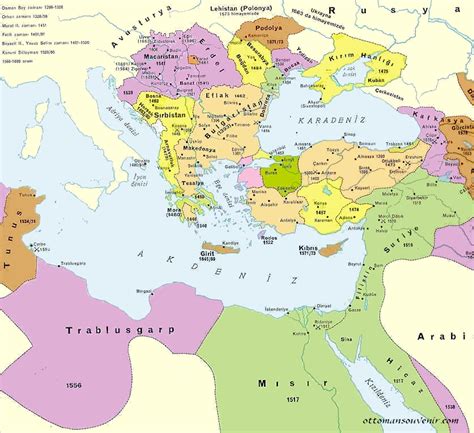 The Ottoman Empire - Maps