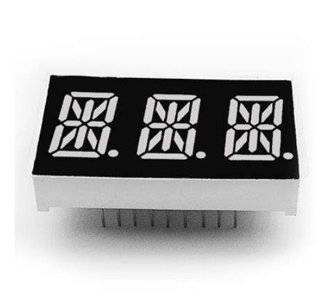 Image result for Single Digit Alphanumeric LED Display Electronics Projects