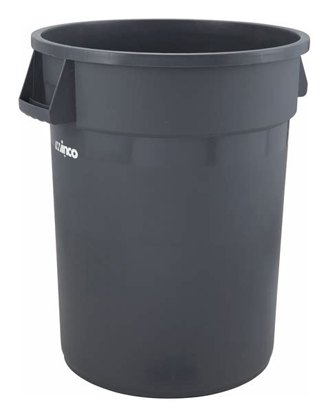 Grey 32-Gallon Trash Can Without Lid - LionsDeal