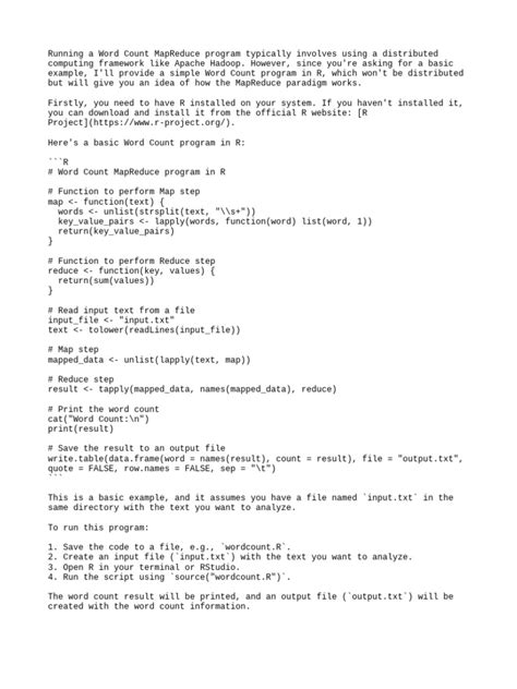 MapReduce Word Count in Python 的图像结果