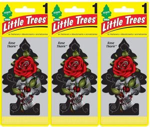 Little Trees Rose Blocks Rose Thorn Car Air Freshener Price in India ...