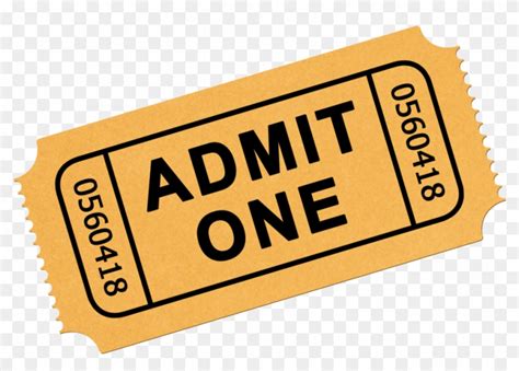 Tickets Png Clipart Image - Ticket Clip Art - Free Transparent PNG ...