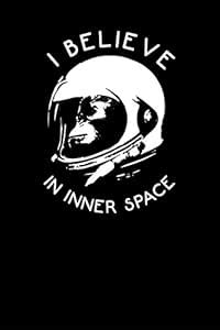 I Believe in Inner Space: Funny Space Themed Monkey Astronaut Spaceman ...