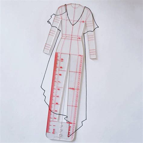 Fashion Drawing Ruler Set Figure Drawing Template for Fashion Design S ...