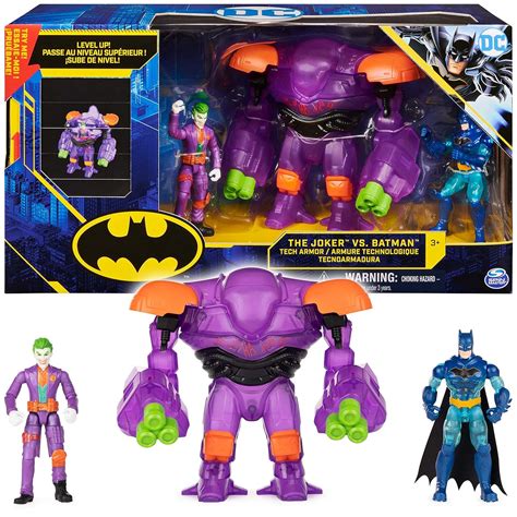 Buy Dc Comics Batman Joker Tech Armor (Convertible Tech Armour) With 10 ...