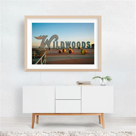 Wildwoods Beach Ball Sign | On the Roadside: Posters, Framed Wall Art ...