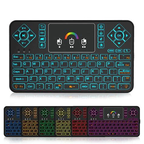 Amazon.in: Buy Loopan Q9 Mini Wireless Keyboard and Touchpad Mouse with ...