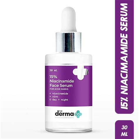Buy The Derma Co 15% Niacinamide Face Serum With Zinc For Acne Marks ...