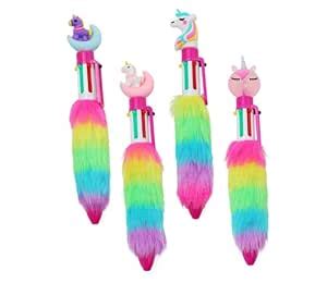MAGICLULU 4pcs Ballpoint Pen Fluffy Ball Pen Plush Pen Fun Pens ...
