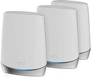 Netgear Orbi Whole Home Tri-Band Mesh WiFi 6 System (RBK753) Router ...