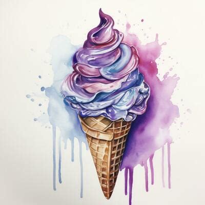 How to Draw Ice Cream From Python Coding 的图像结果
