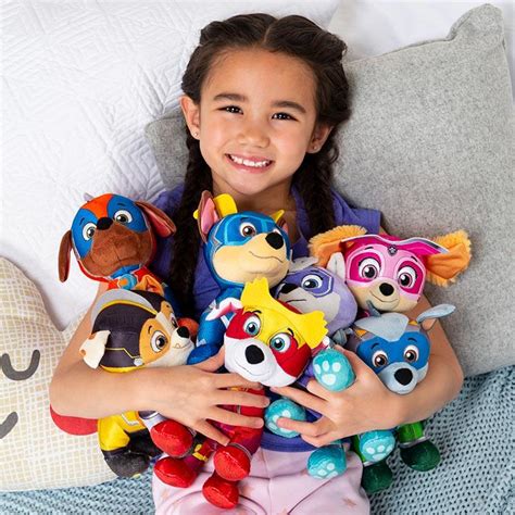 Buy Paw Patrol 8-Inch Mighty Pups Super PAWs Rocky Plush Online at Best ...