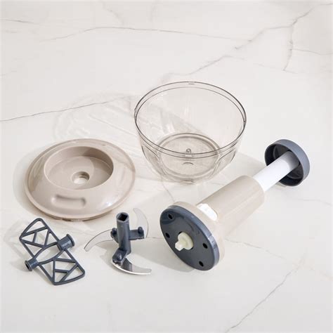 Buy Rosemary Miro Oblivon Press Button Manual Chopper from Home Centre ...