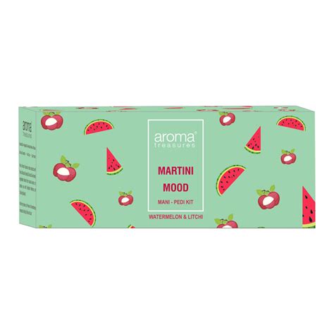 Fruit Fizzies - Martini Mood Mani Pedi Kit (Watermelon & Litchi)-Aroma ...