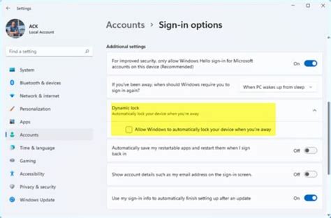 Lock Your Windows Pc Automatically In Windows 11 的图像结果