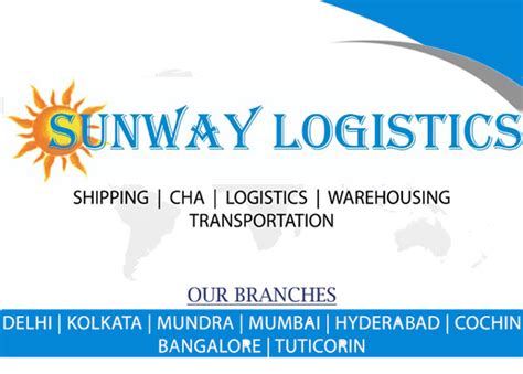 sunwaygroup.in | SUNWAY LOGISTICS - SHIPPING | CHA | LOGISTICS ...