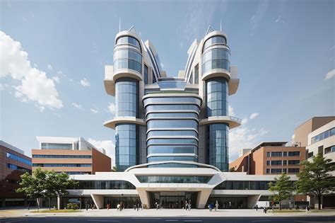 City Building Front View 的图像结果