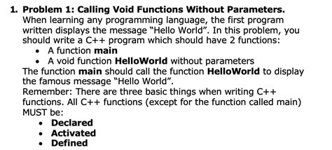 Image result for Programming Void Functions