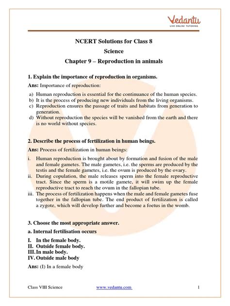 Image result for Class 8 Reproduction Chapter