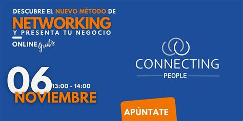 NETWORKING A CORUÑA CONNECTING PEOPLE - Online - 06 nov, A Coruña, 6 ...