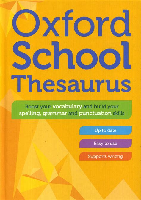 Oxford School Thesaurus Hardback | 9780192786753 - Laburnum House Educational