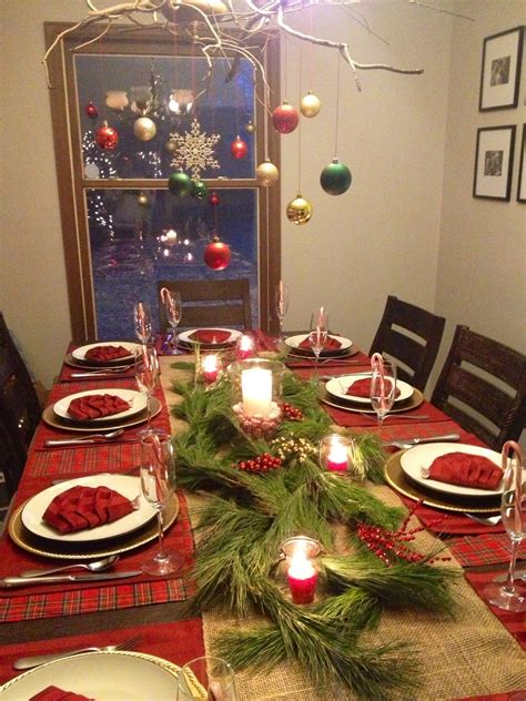 10+ table decorations for christmas dinner to make your dinner more festive