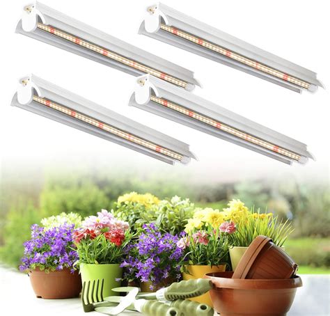 Amazon.com : Barrina Grow Lights for Indoor Plants, 5000K White Full ...
