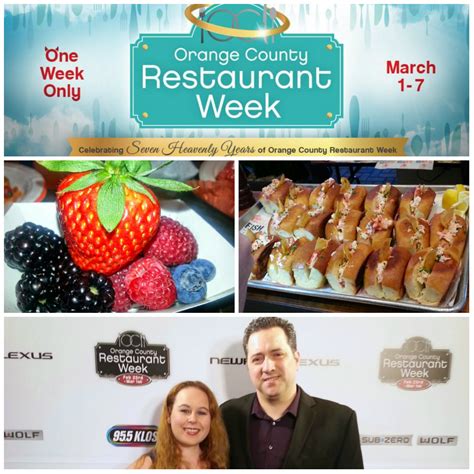 OC Restaurant Week is Here March 1-7 – Prix Fixe Lunch and Dinner Menus ...
