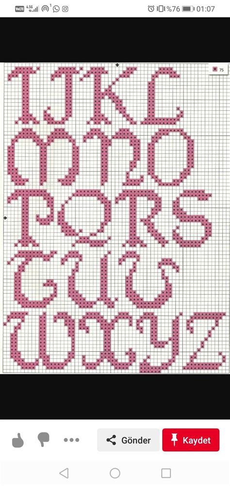 Image result for Needlepoint Alphabet Patterns