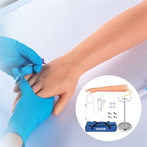 VEVOR Phlebotomy Practice Kit, IV Venipuncture Intravenous Training ...
